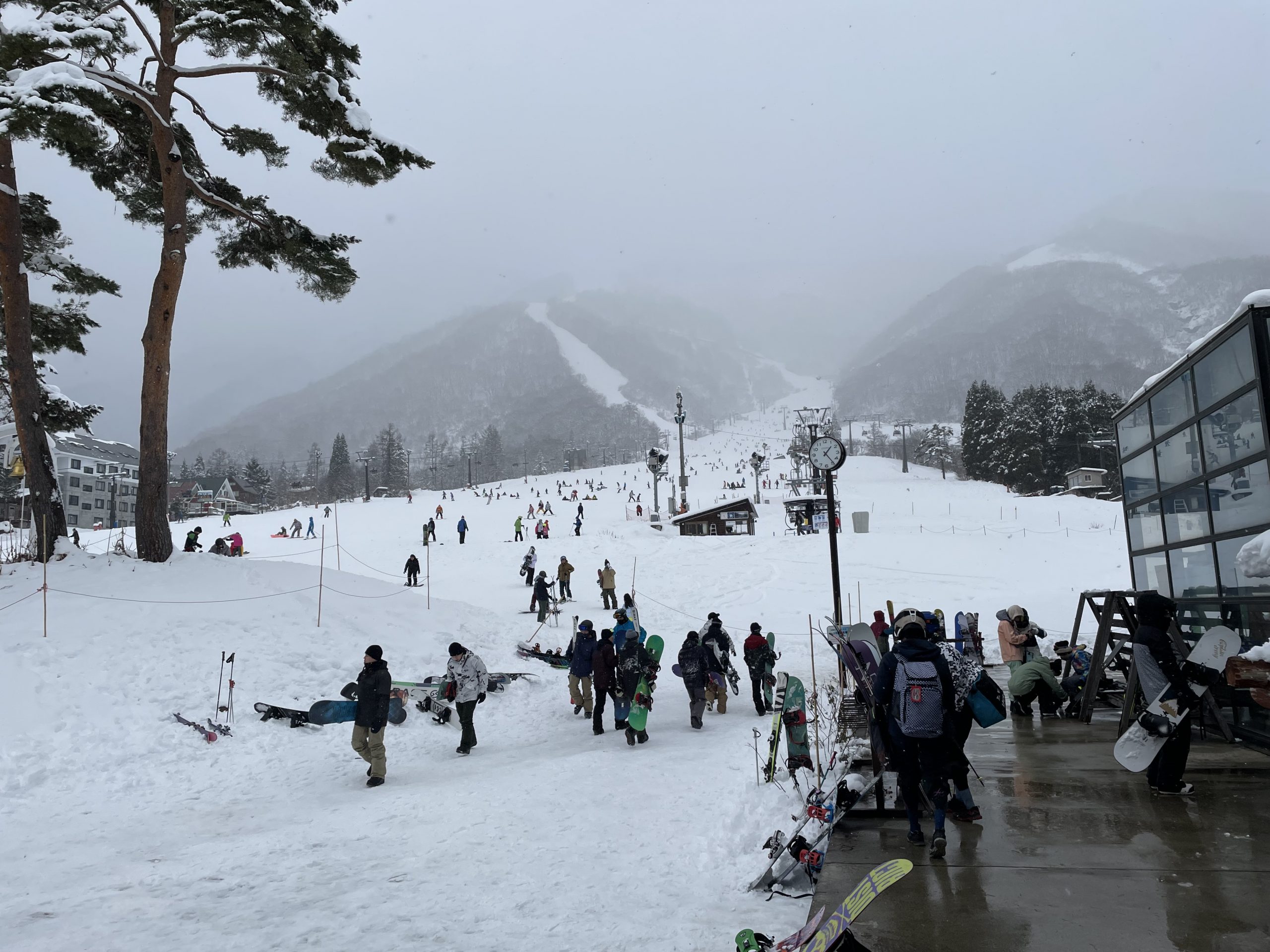 Goryu Ski Mountain in Dec