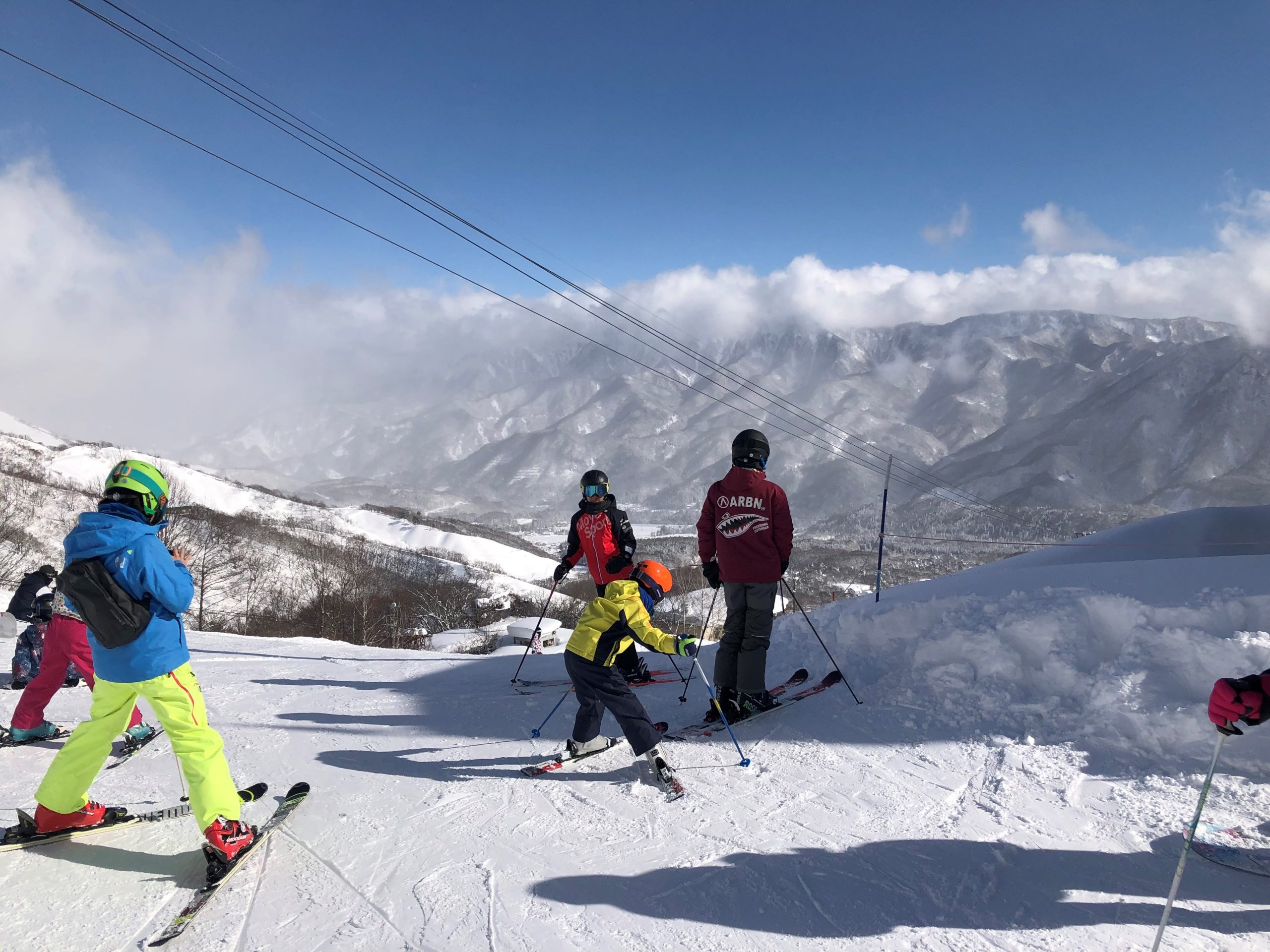 Hakuba Valley View on a Clear Day