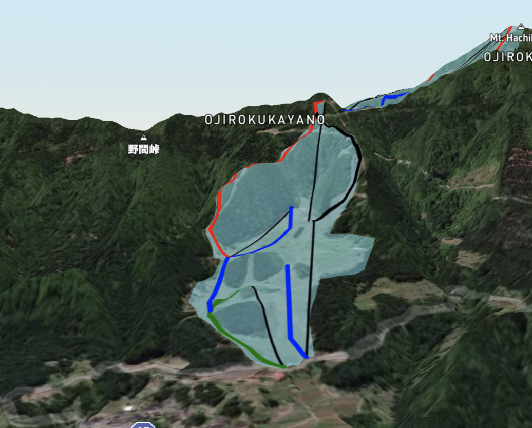 Mikata Snow Park Ski Map