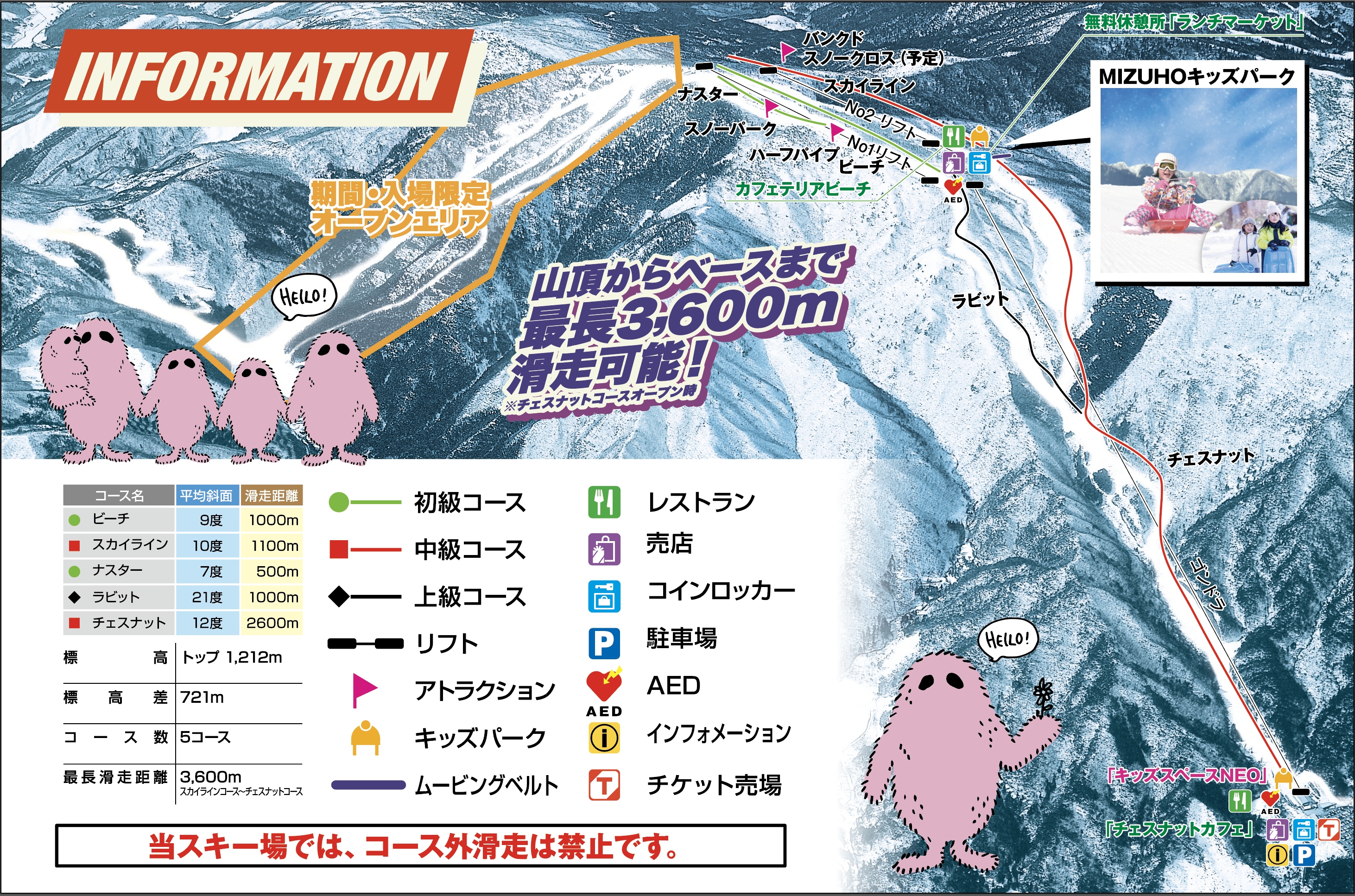 Mizuho Highland Map